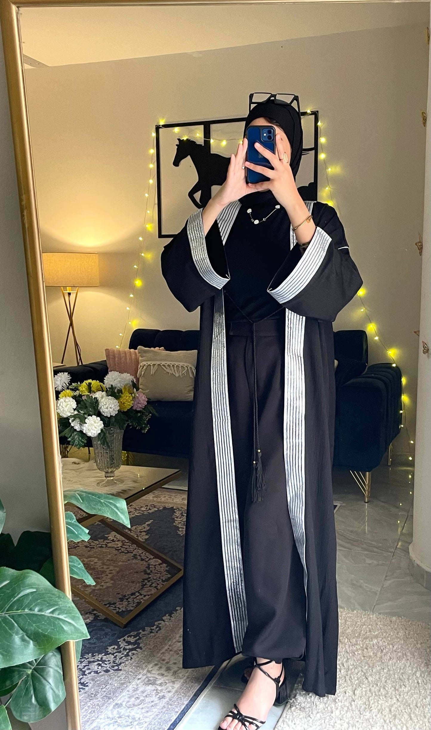 قفطان كيورا الكتان الطبيعي