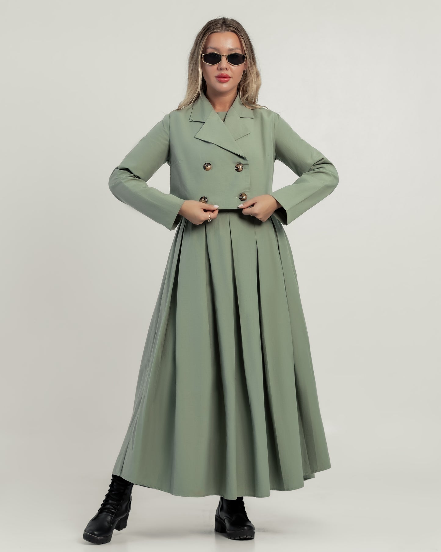 Queiora's Sage Serenity Two-Piece Set